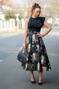 The statement Midi Skirt