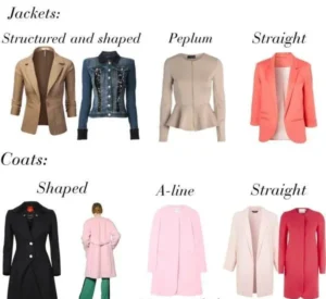 coat and jackets for rectangle body shape 