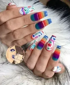 Mexican nail designs