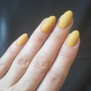 Mustard Yellow Matte Finish