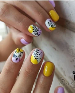 Yellow Floral Patterns